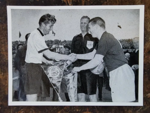 FERENC PUSKAS-FRITZ WALTER Kosmos Deutsche Nationalelf Fussball-Weltmeister 1954
