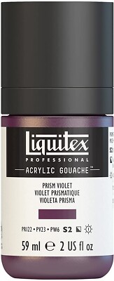 Liquitex Professional Acrylic Gouache 2-oz bottle, Prism Violet - Series 2 - NEW