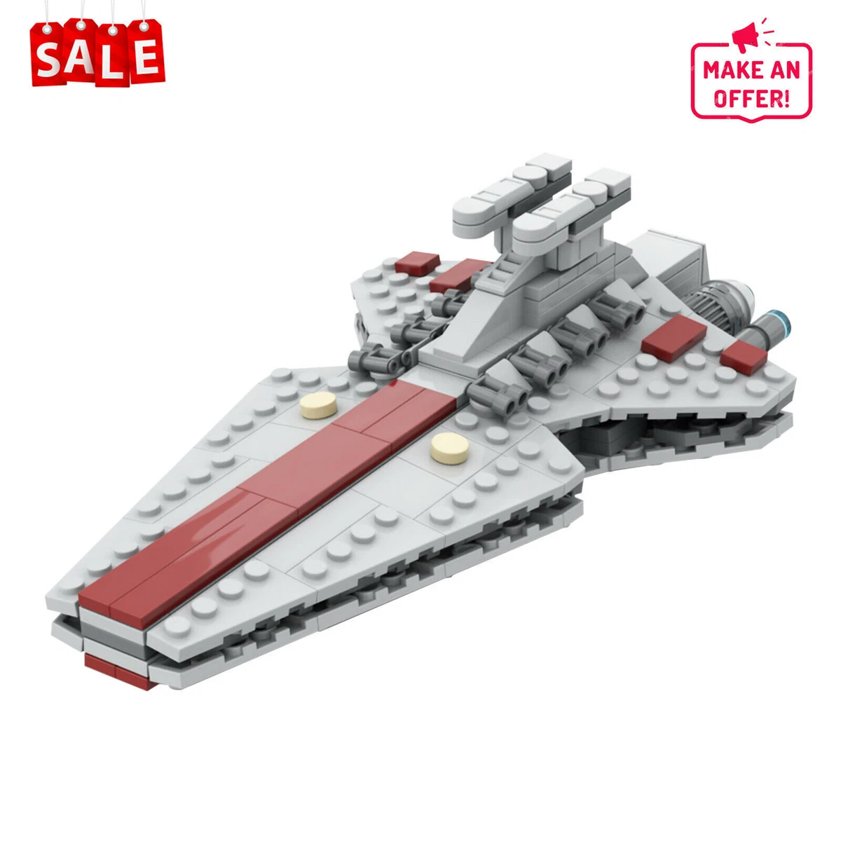 Building Toys Republic Venator Bundle Venator class Star Destroyer