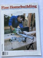1993 September Fine Homebuilding Magazine, Survey Of Compound-Miter Saws CP278