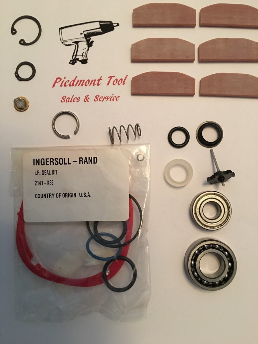 Ingersoll-Rand Tune-up Kit With Bearings For IR Model 2141, Part