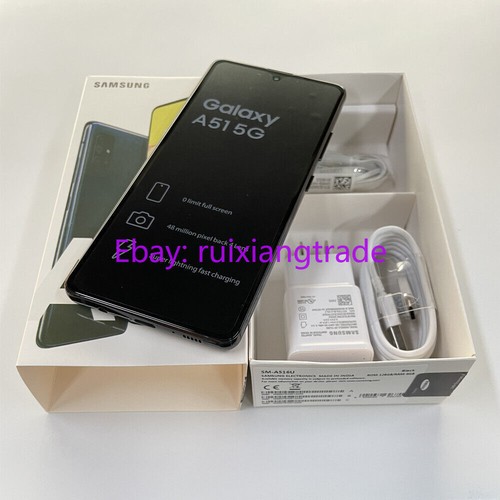Smartphone Samsung Galaxy A51 5G SM-A516U 128GB 6GB RAM Desbloqueado - Nuevo Sin Abrir - Imagen 3 de 9