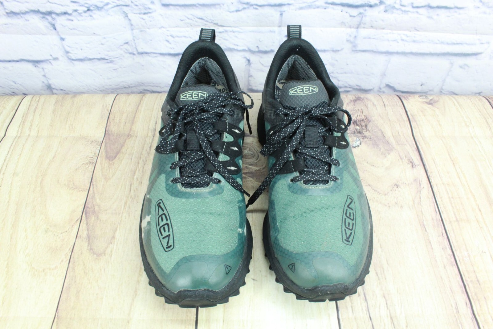 Scarpa da trekking Keen uomo Zion impermeabile foresta scura nera taglia 8