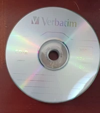14 VERBATIM BRAND BLANK 52X CD-R 700MB 80 MIN RECORDABLE MEDIA DISC NEW