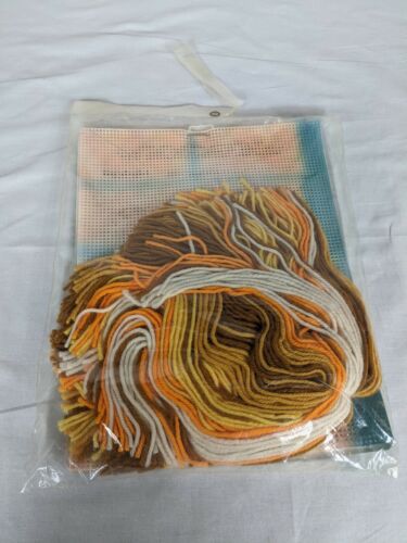 WonderArt Plastic Canvas Tissue Cover Box Yarn Craft Cottagecore Grannycore NEW - Picture 2 of 3