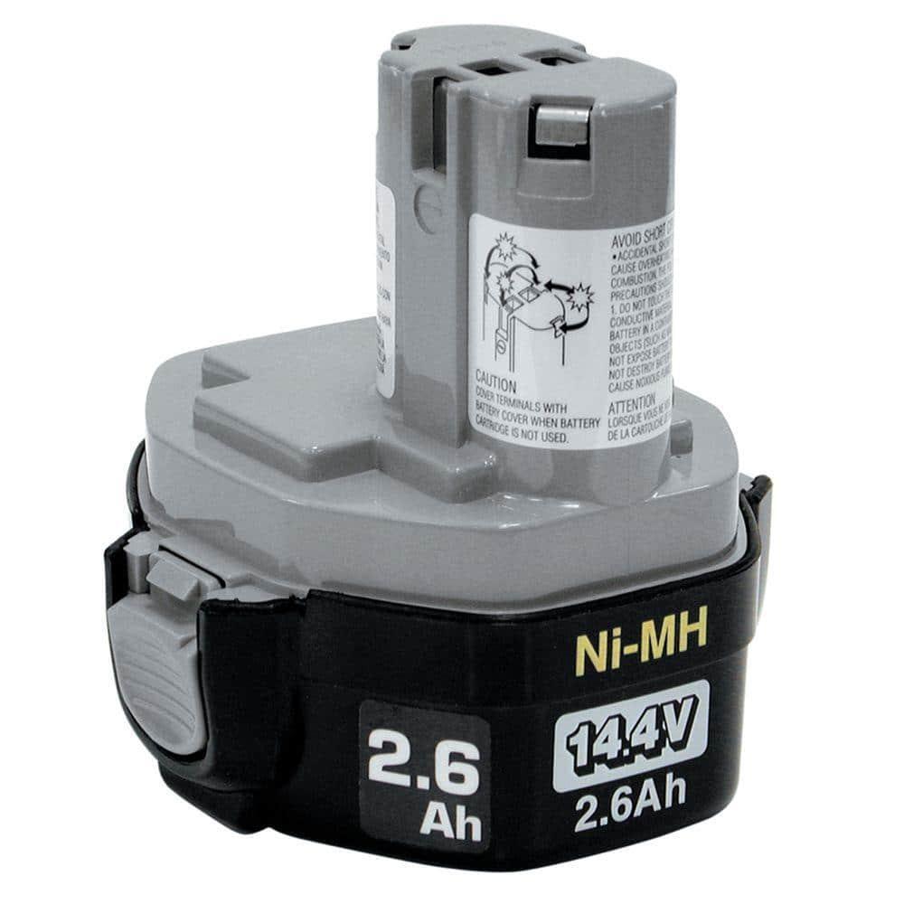 14.4-Volt Ni-MH Pod Style Battery Pack 2.6Ah 14.4-Volt Ni-MH Pod Style Battery Pack 2.6Ah