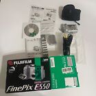 Fujifilm FinePix E550 Digital Point & Shoot Camera Bundle with Manuals