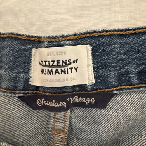 Citizens Of Humanity Annabelle 3” Inseam Cutoff Denim Jean Shorts Size 30 New - Picture 8 of 14