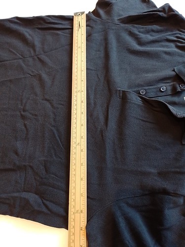 Mens Tshirt George M Collar Short Sleeves Button Up Blue 22169 - Picture 11 of 14
