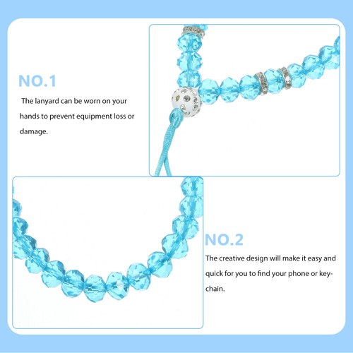2 Pcs Mobile Phone Straps Multi Functional Hanging Rope Cell Lanyard - Zdjęcie 3 z 12