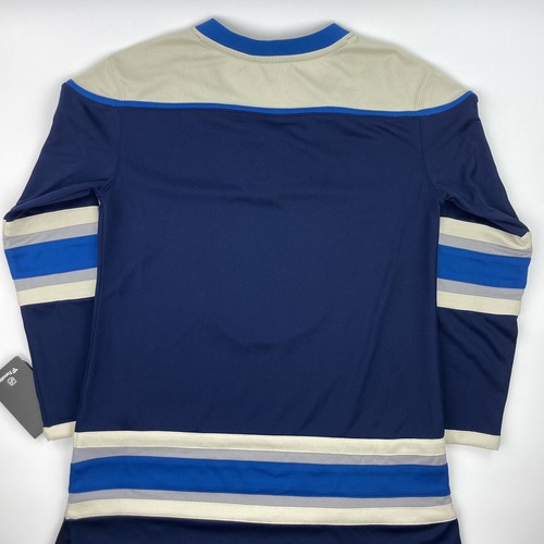 NEW Columbus Blue Jackets Fanatics Alternate Breakaway Jersey-Blue Womans Medium - Picture 10 of 10