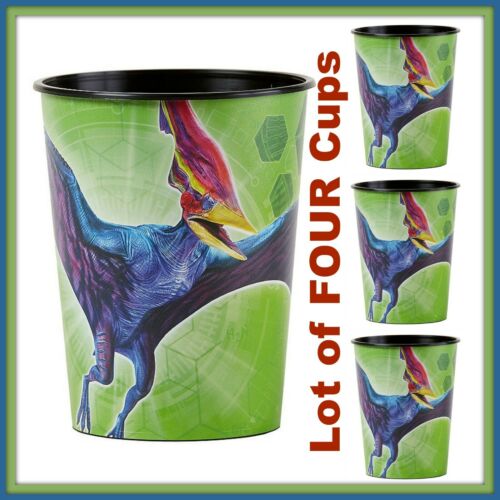 Designware 16oz Party Cups ❤️ Lot of Four ❤️ Plastic Favor Stadium Keepsake Cup - Picture 90 of 207