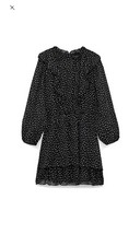 Zara Black Mini Dress Size S Preowned. great condition