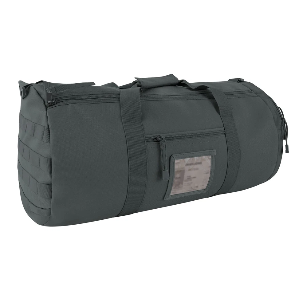 Bolso de Lona Rothco Tactical Traveler - Gris Oscuro Foto 2 de 4