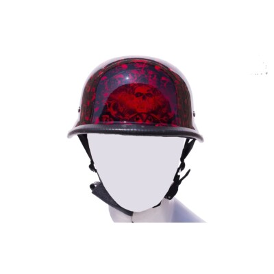 3 4 dot motorcycle helmets ILM 3/4 Open Face Motorcycle Helmet Model 207 Matte Black / Small