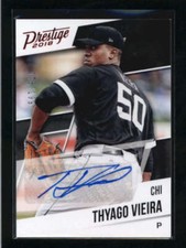 THYAGO VIEIRA 2018 PANINI PRESTIGE RED ROOKIE AUTOGRAPH AUTO #075/199 AH6659