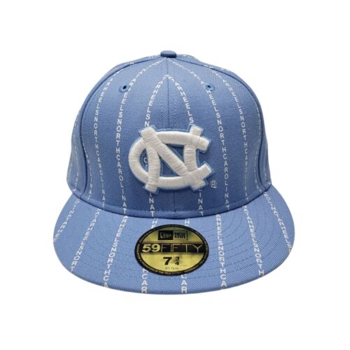 Rare New Era 59Fifty North Carolina Tar Heels 7 3/4 Hat