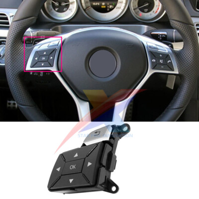 Steering Wheel Control Button Multi Switch Left For Mercedes W204 W212 X204 E300