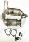 Jaguar X-Type 2.5L & 3.0L Pair of Both Front Catalytic Converters 2002 To 2008 (For: Jaguar X-Type)