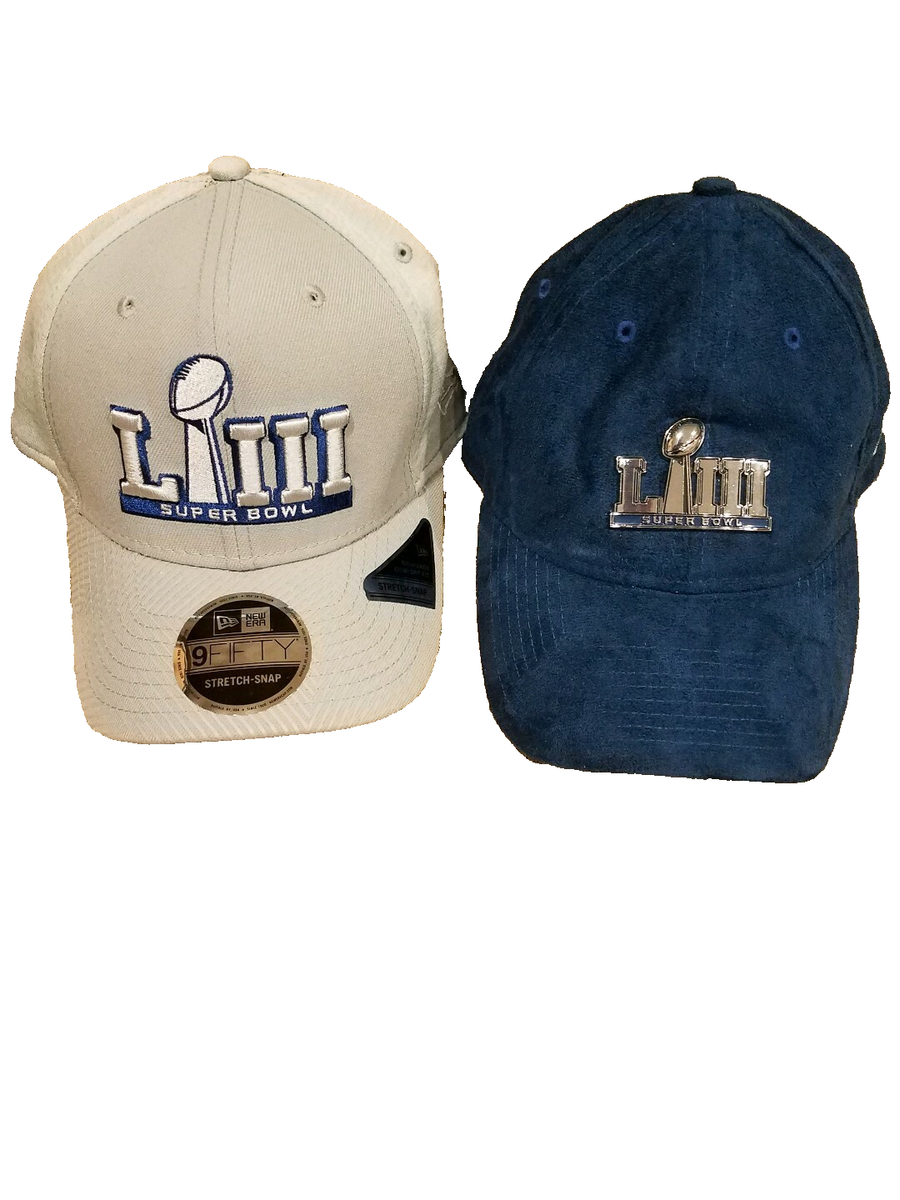 Super Bowl 53 LIII Sequin hat Patriots Rams Super Bowl LIII 53 Hat Atlanta 2019 NE Patriots v LA Rams  main image 3