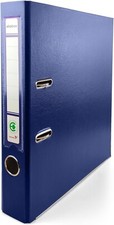 1 raccoglitore documenti blu scuro a 2 anelli A4 dorso 5 cm raccoglitori
