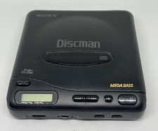 SONY DISCMAN MEGA BASS PERSONAL PORTABLE CD PLAYER MODEL D-11 For Parts