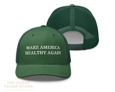 Make America Healthy Again Hat MAHA Trucker Cap RFK Jr MAHA Hat Trump Kennedy