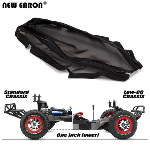 Lcg Dustproof Dirt Resist Guard Chassis Cover for RC Car 1/10 Traxxas Slash 4x4 - Picture 9 of 11