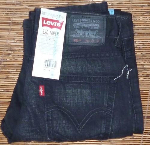 Levi's 520 JUNGEN SCHMAL ZULAUFENDES BEIN UNTER DER TAILLE LÄSSIGE PASSFORM DENIM JEANS GRÖSSE 8-20 LISTE $ 48 - Bild 14 von 22