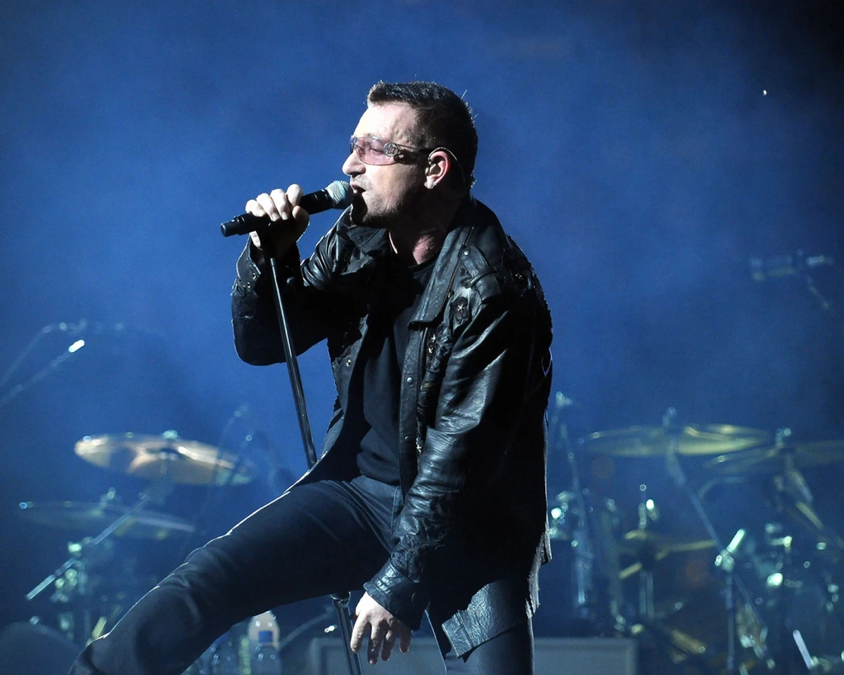 Bono - U2, 8x10 Concert Color Photo | eBay