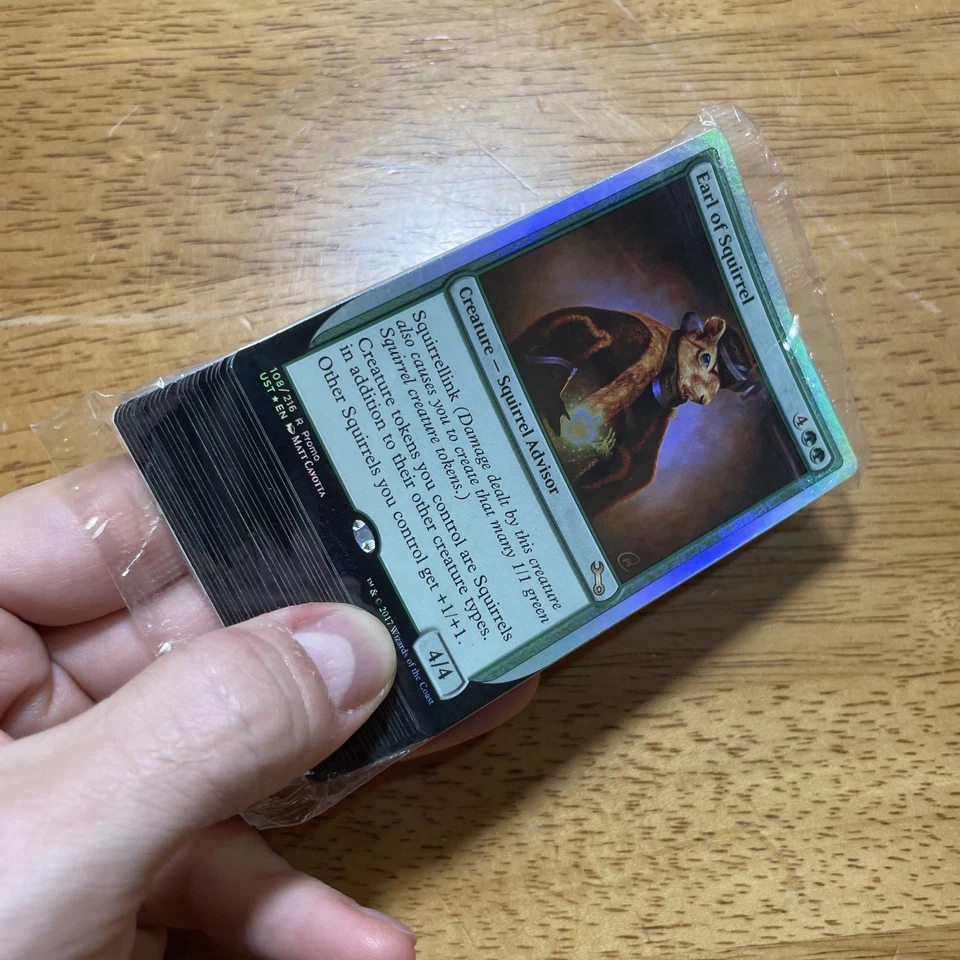 🐿️ Earl of Squirrel x24 - FOIL Promo Pack SEALED MTG UST Matt Cavotta Unstable - Image 3 of 4