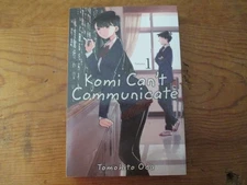 Komi Can’t Communicate Volume 1 Manga Book by Tomohito Oda VIZ Media Paperback