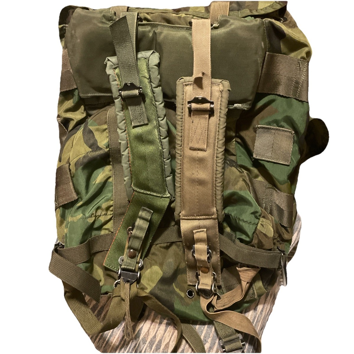 US Army Field Pack Combat Nylon LC-2 Medium Alice Backpack