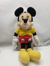 1986 Worlds of Wonder huge 24" Talking Mickey Mouse Show TESTED WORKS with TAPE