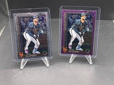 PETE ALONSO 2025 TOPPS BASEBALL HOLO FOIL AND PINK HOLO FOIL VARIATION LOT #550