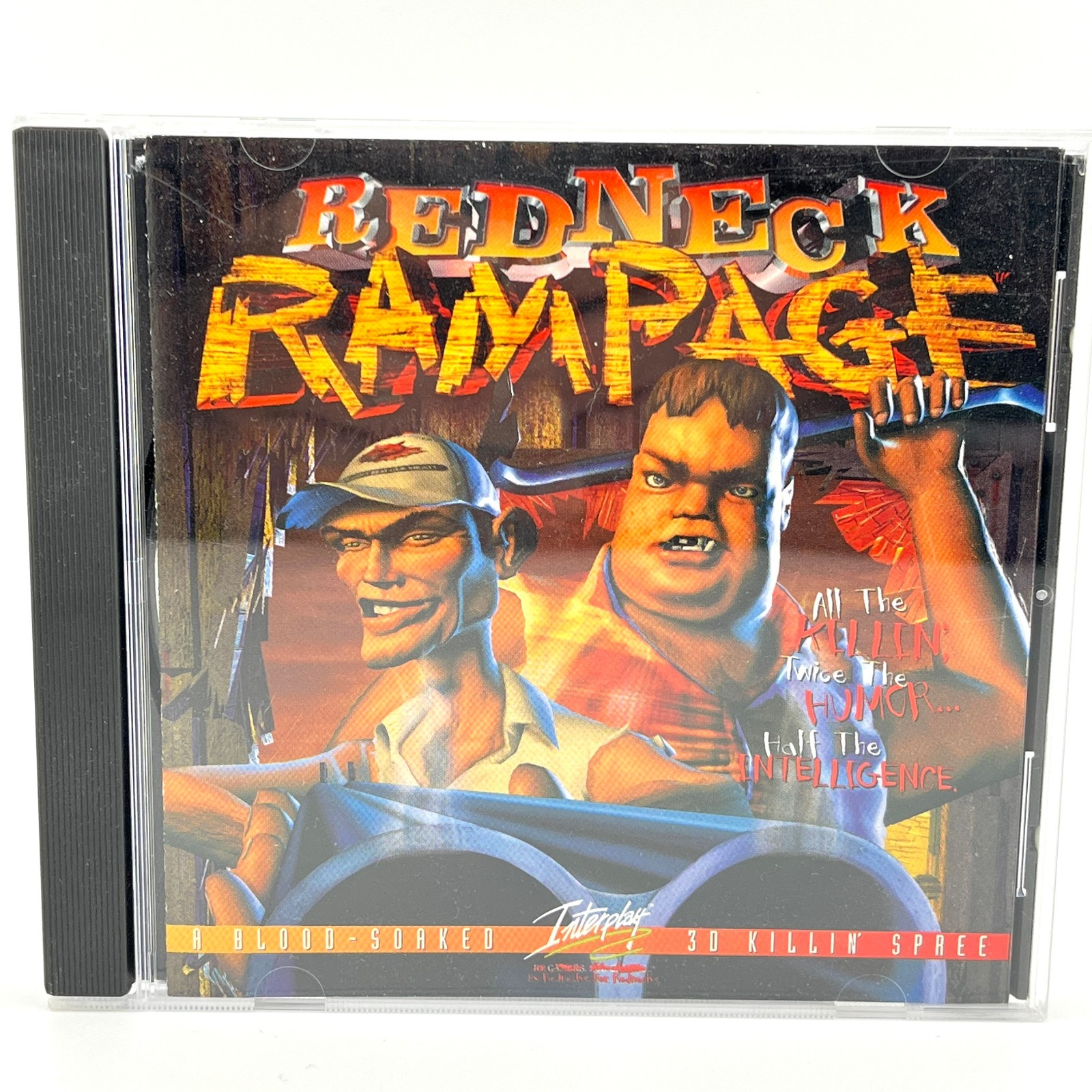 Interplay Redneck Rampage Windows PC CD-ROM Game Disc 1997