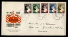 DR WHO 1955 NETHERLANDS FDC CANCER RESEARCH COMBO SEMI POST TO CANADA R51930