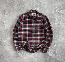Penfield S Flannel Shirts Checkered Button Long Sleeve Vintage Streetwear