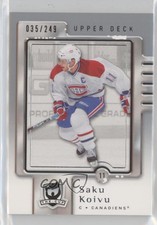 2006-07 Upper Deck The Cup 35/249 Saku Koivu #44 4f5