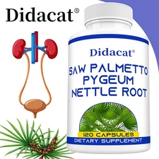 Saw Palmetto Extract, which supports prostate and urinary tract health 3 pack