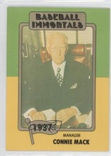 1980-84 SSPC Baseball Immortals 1st Printing Connie Mack #9 HOF 0e3