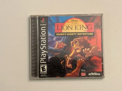 The Lion King: Simba's Mighty Adventure (Sony PlayStation 1, 2000) Complete CIB