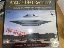 Testors S4 UFO 1/48 Spacecraft New Sealed Box #576