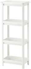 4 Tier Bathroom Shelf,Bathroom Rack, Shelves Organizer, for Laundry Pantry Kitch
