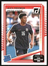 2025-26 Donruss Road to FIFA World Cup #202 Alex Freeman RR - SCR