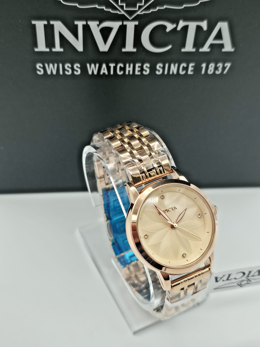Invicta - Wildflower Tigerlily - Women's Watch - 34mm - Rose Gold