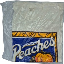 New Old Stock Vintage 80s Peaches Records And Tapes St. Louis T-shirt Size LARGE