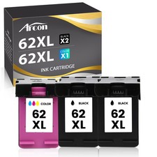 62xl Ink Cartridges For HP Ink 62 xl Envy 7640 5540 5640 5660 Printer Combo Lot