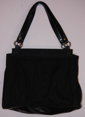 Miche Prima Large Base Bag, 2-20.5'' Flat Handles and 4 Carabiners Clips Black