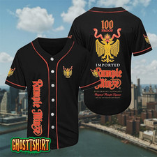 Vintage Rumple Minze Gin Baseball Jersey